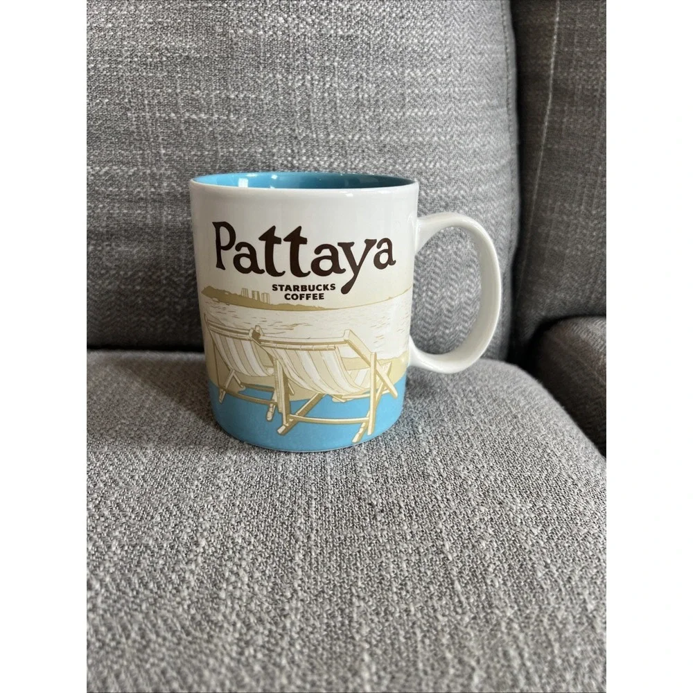 Starbucks Global Icon City Series Design Pattaya Mug 16oz New